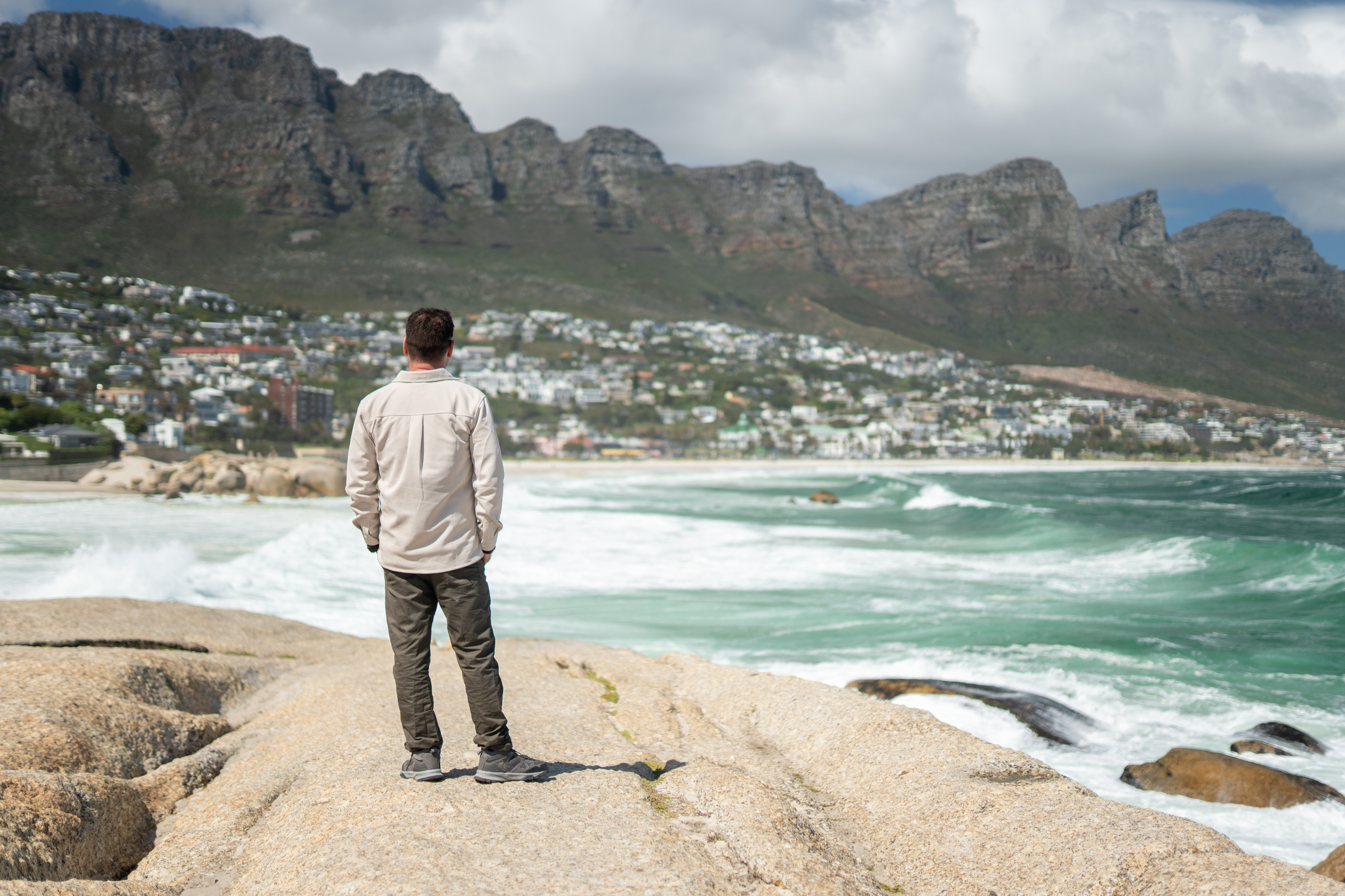 Duncan Ebedes in his studio